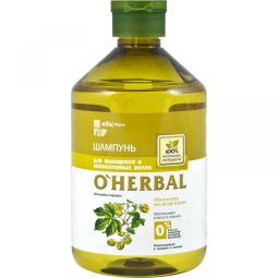 Sampon emolient par cret rebel 500ml - O`HERBAL