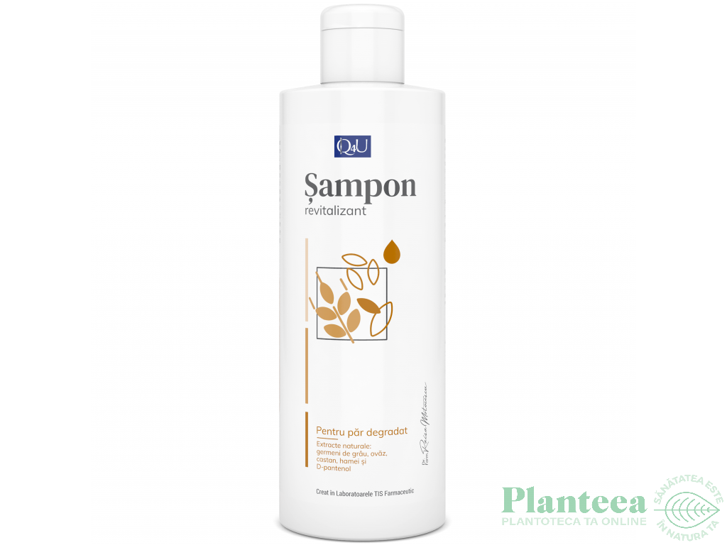 Sampon revitalizant par degradat Q4U 200ml - TIS