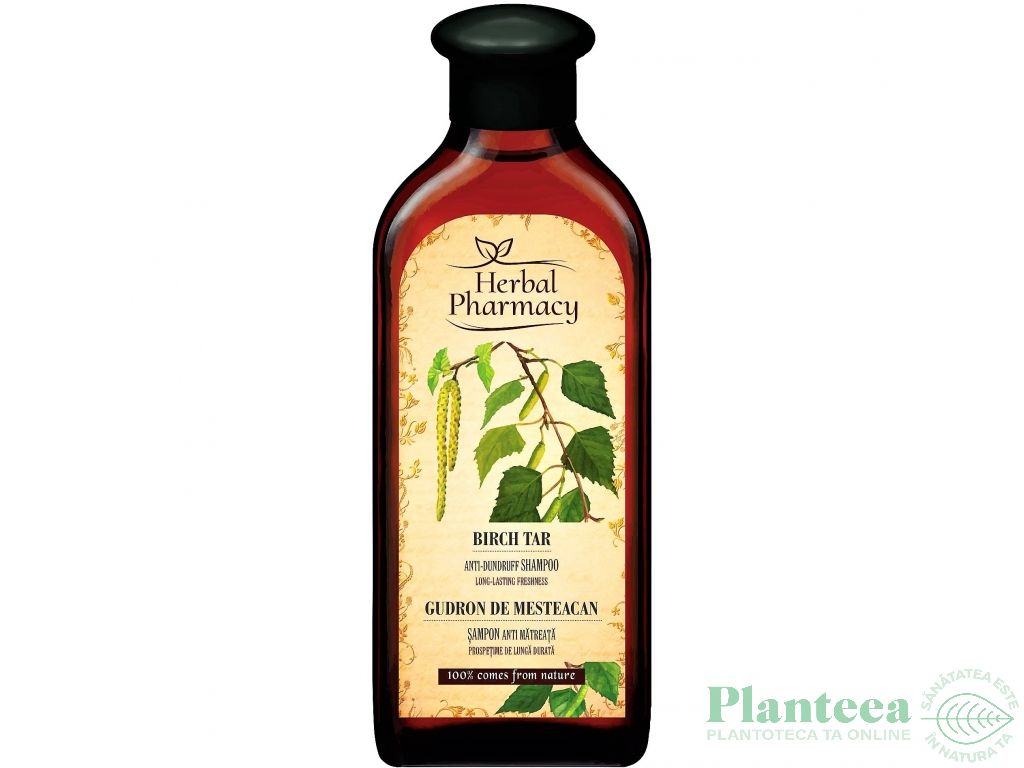 Sampon antimatreata gudron mesteacan 400ml - HERBAL PHARMACY