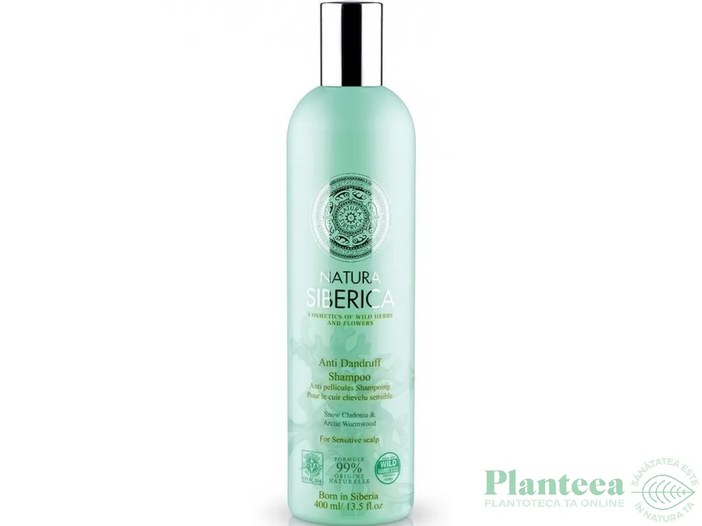 Sampon antimatreata scalp sensibil extract pelin 400ml - NATURA SIBERICA