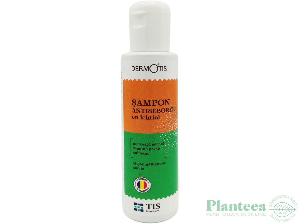 Sampon antiseboreic ichtiol DermoTis 120ml - TIS