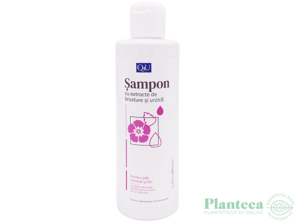 Sampon brusture urzica par normal fin Q4U 250ml - TIS