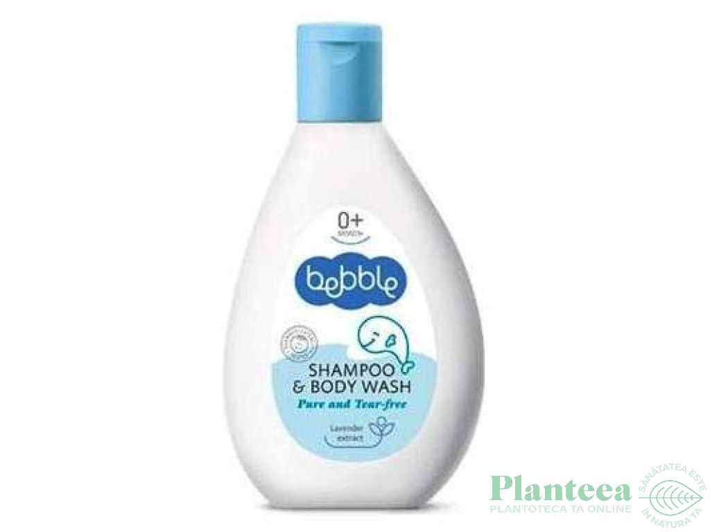 Sampon gel dus bebe +0luni 200ml - BEBBLE