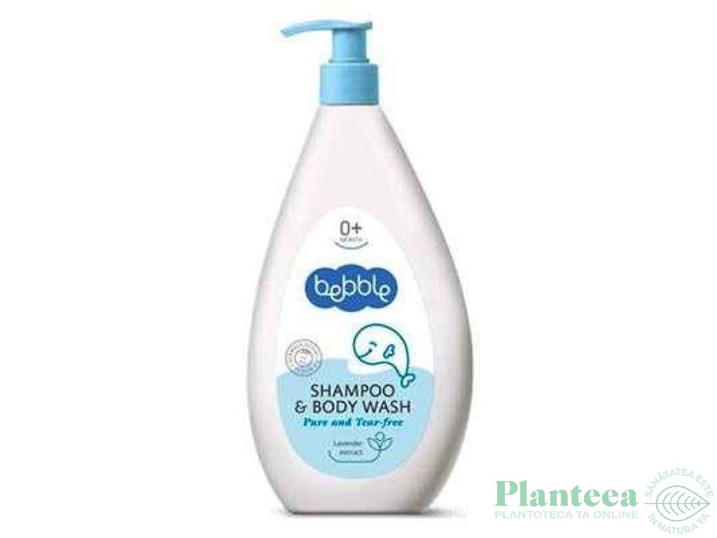 Sampon gel dus bebe +0luni 400ml - BEBBLE