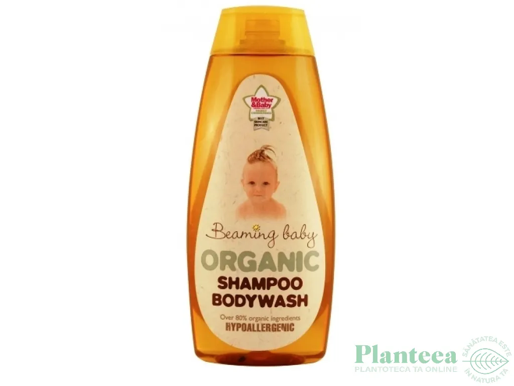 Sampon gel dus aloe vera bebe 250ml - BEAMING BABY