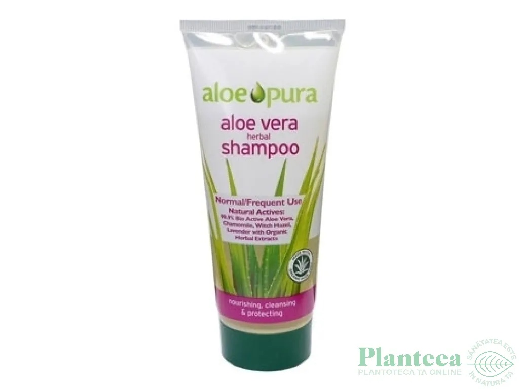 Sampon herbal par normal AloePura 200ml - OPTIMA HEALTH