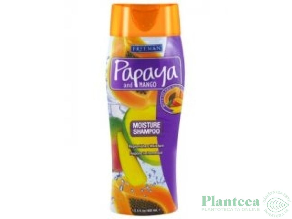 Sampon hidratant papaya mango 400g - FREEMAN