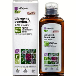 Sampon intensiv impotriva caderii cresterea parului Brusture Forte 200ml - ELFA PHARM