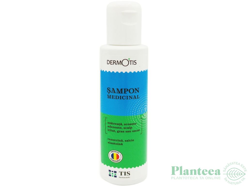 Sampon medicinal tratament rezorcina DermoTis 120ml - TIS