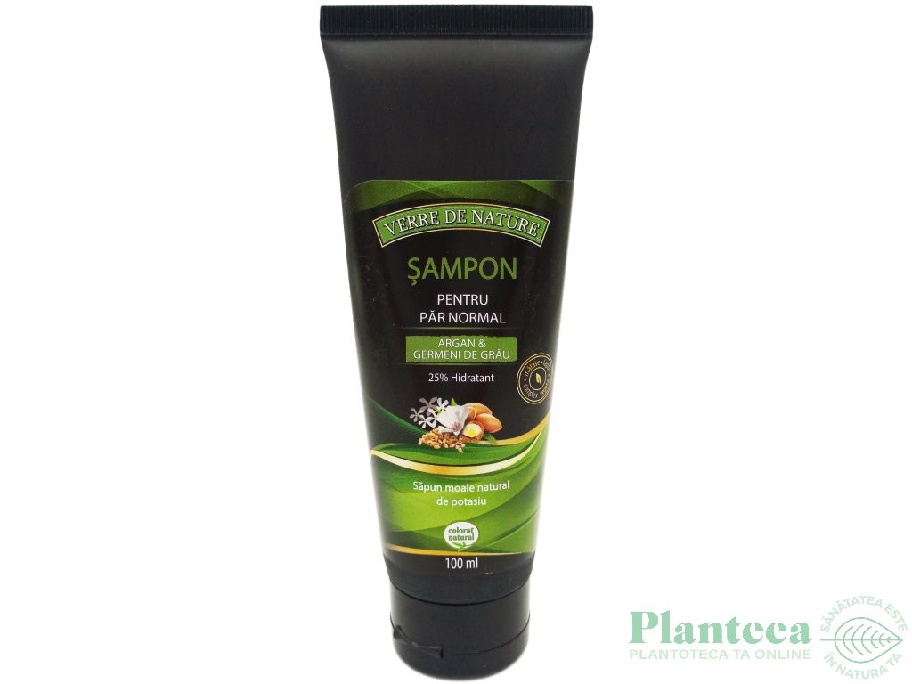 Sampon natural par normal miere argan germeni grau 100ml - VERRE DE NATURE