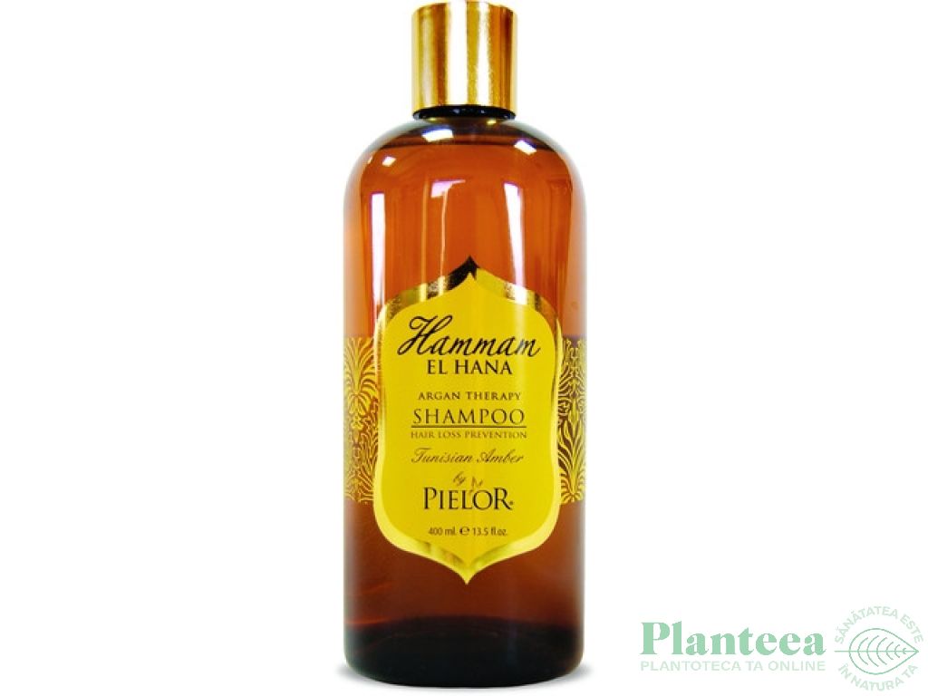 Sampon caderea parului ulei argan Tunisian Amber 400ml - HAMMAM EL HANA