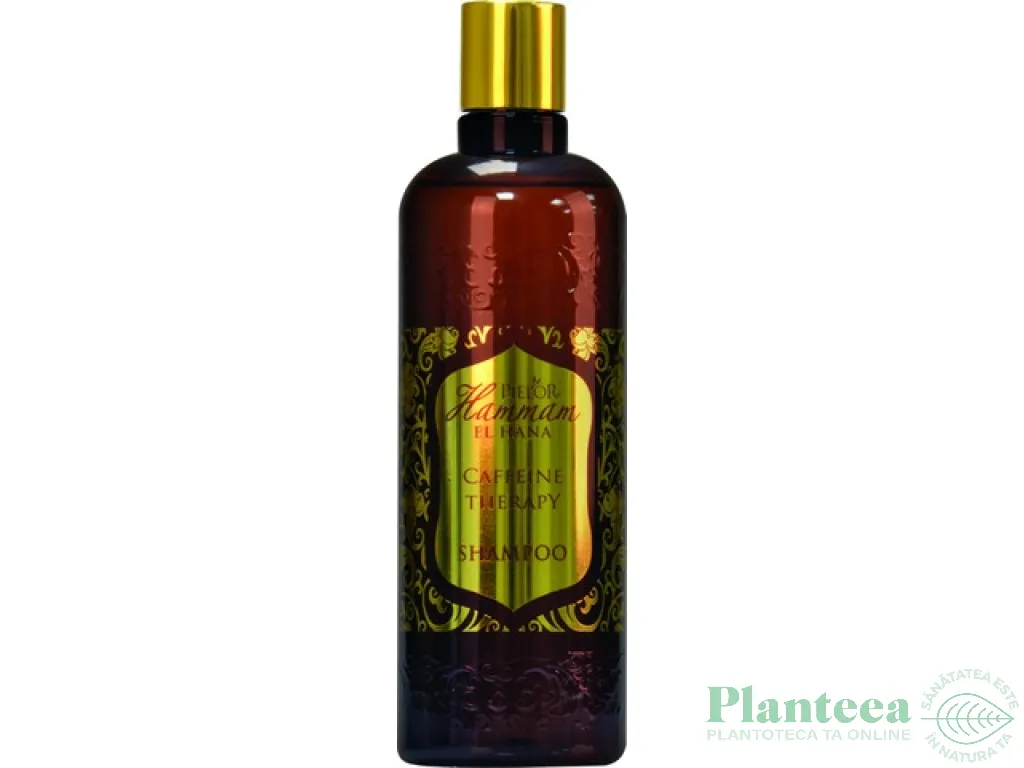 Sampon hranitor ulei argan Caffeine Therapy 400ml - HAMMAM EL HANA