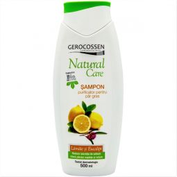 Sampon purificator par gras Natural Care 500ml - GEROCOSSEN