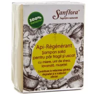 Sampon solid Api Regenerant par fragil uscat 100g - SANFLORA