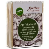 Sampon solid Api Vitalisant par gras 100g - SANFLORA