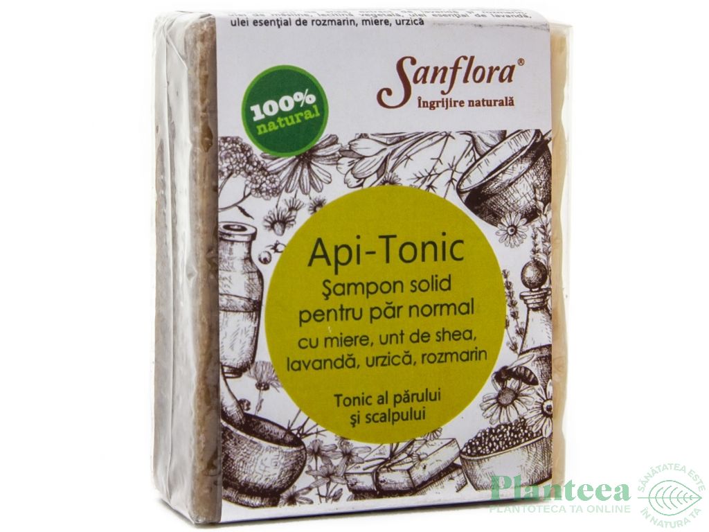 Sampon solid Api Tonic par normal 100g - SANFLORA