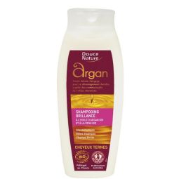 Sampon stralucire ulei argan trandafiri Maroc 250ml - DOUCE NATURE