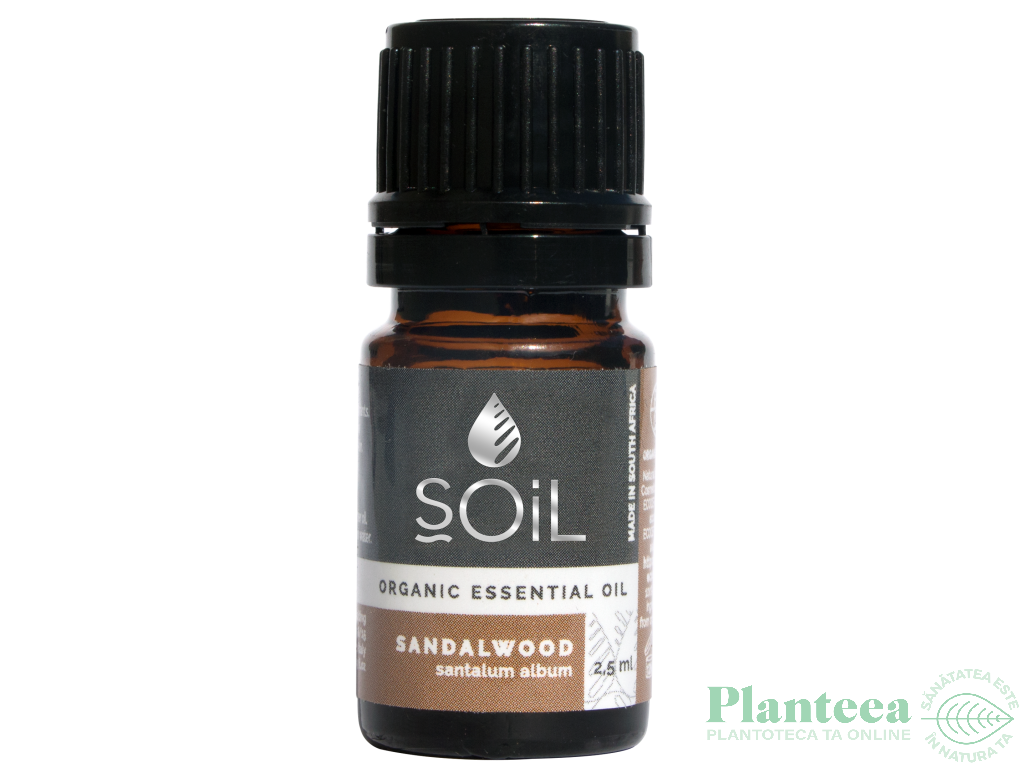 Ulei esential lemn santal organic 2,5ml - SOiL