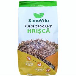 Fulgi hrisca crocanti 250g - SANOVITA