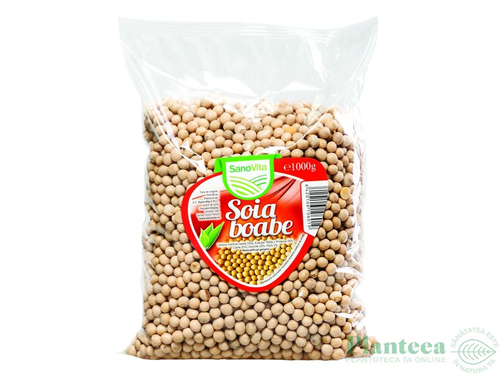 Soia boabe 1kg - SANOVITA