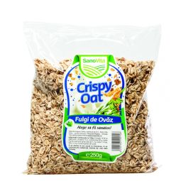 Fulgi ovaz crispy 250g - SANOVITA