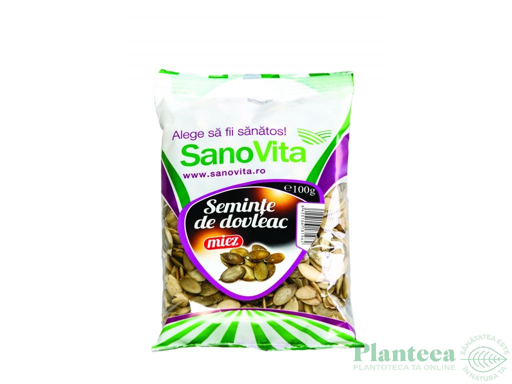Seminte dovleac 100g - SANOVITA