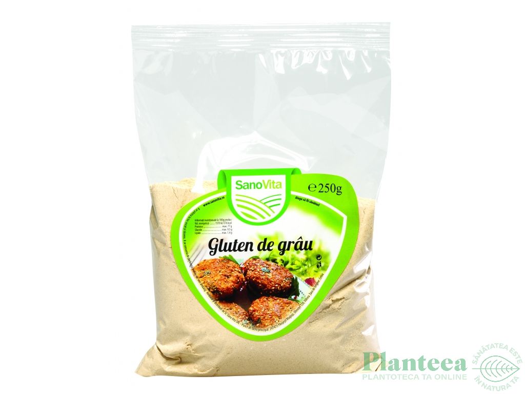 Gluten grau praf 250g - SANOVITA