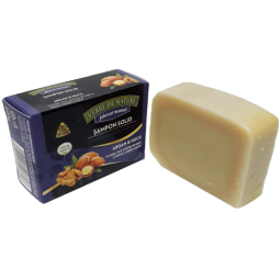 Sampon solid contra caderii parului argan nuca proteine lapte matase 100g - VERRE DE NATURE