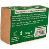 Sapun menta salvie 100g - BAIA DE PLANTE