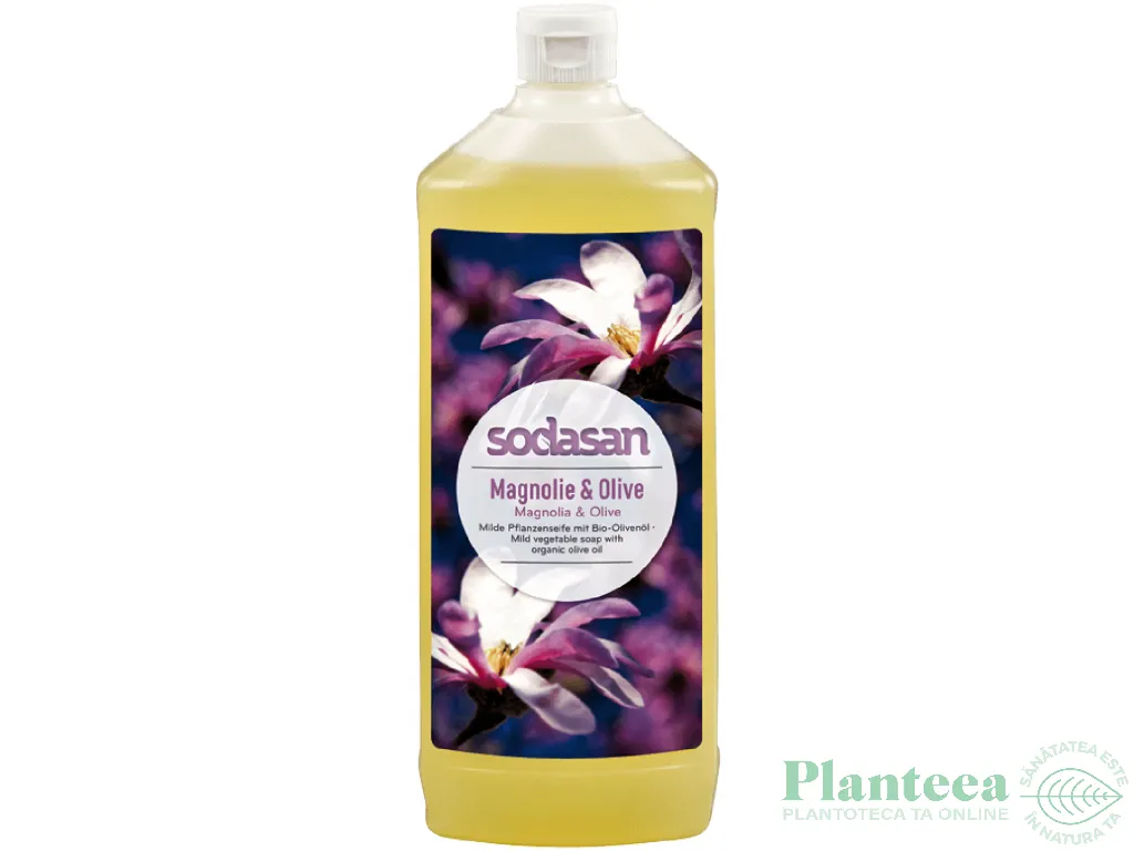 Sapun lichid magnolie bergamota 1L - SODASAN
