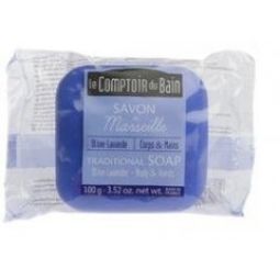 Sapun Marsillia masline lavanda 100g - LE COMPTOIR DU BAIN