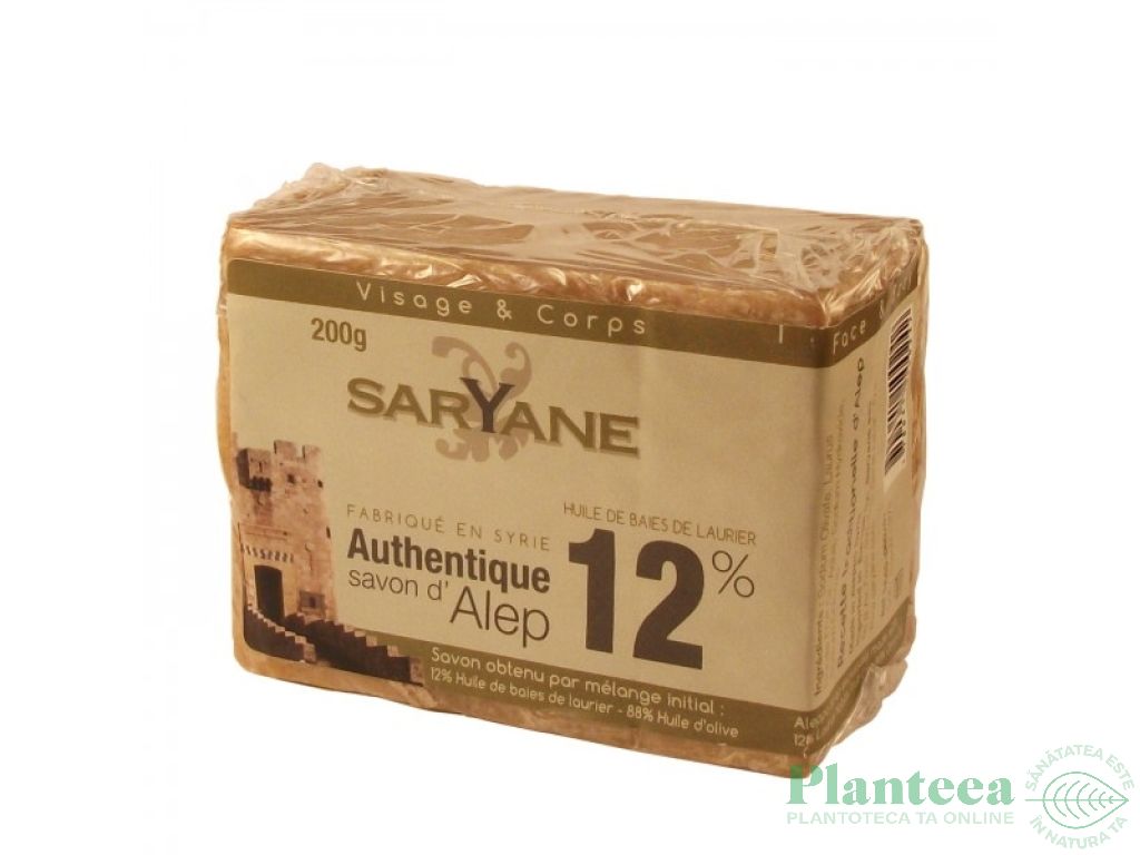 Sapun alep 12% 200g - SARYANE