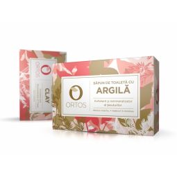Sapun toaleta argila 100g - ORTOS