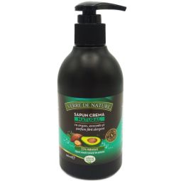 Sapun crema natural argan avocado parfum fara alergeni 240ml - VERRE DE NATURE