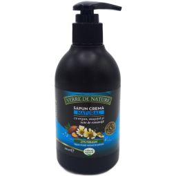 Sapun crema natural argan musetel note romanita 240ml - VERRE DE NATURE