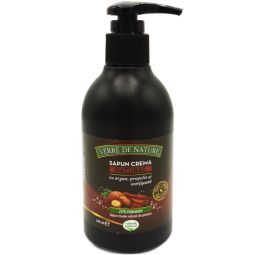 Sapun crema natural argan propolis scortisoara 240ml - VERRE DE NATURE