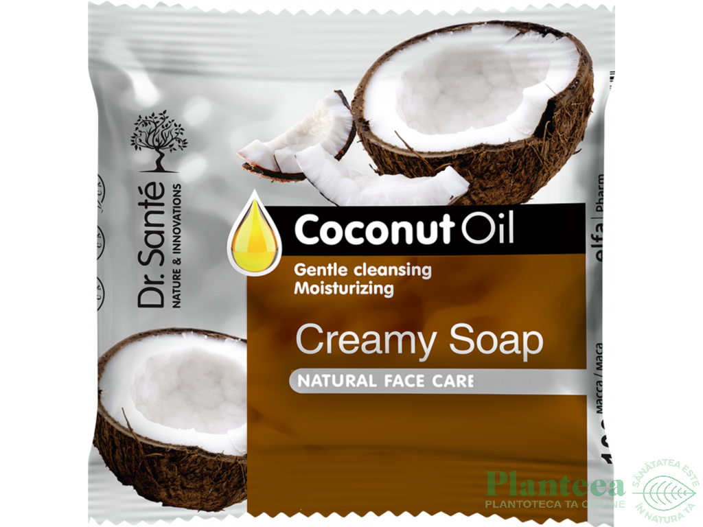 Sapun cremos hidratant ulei cocos 100g - DR SANTE