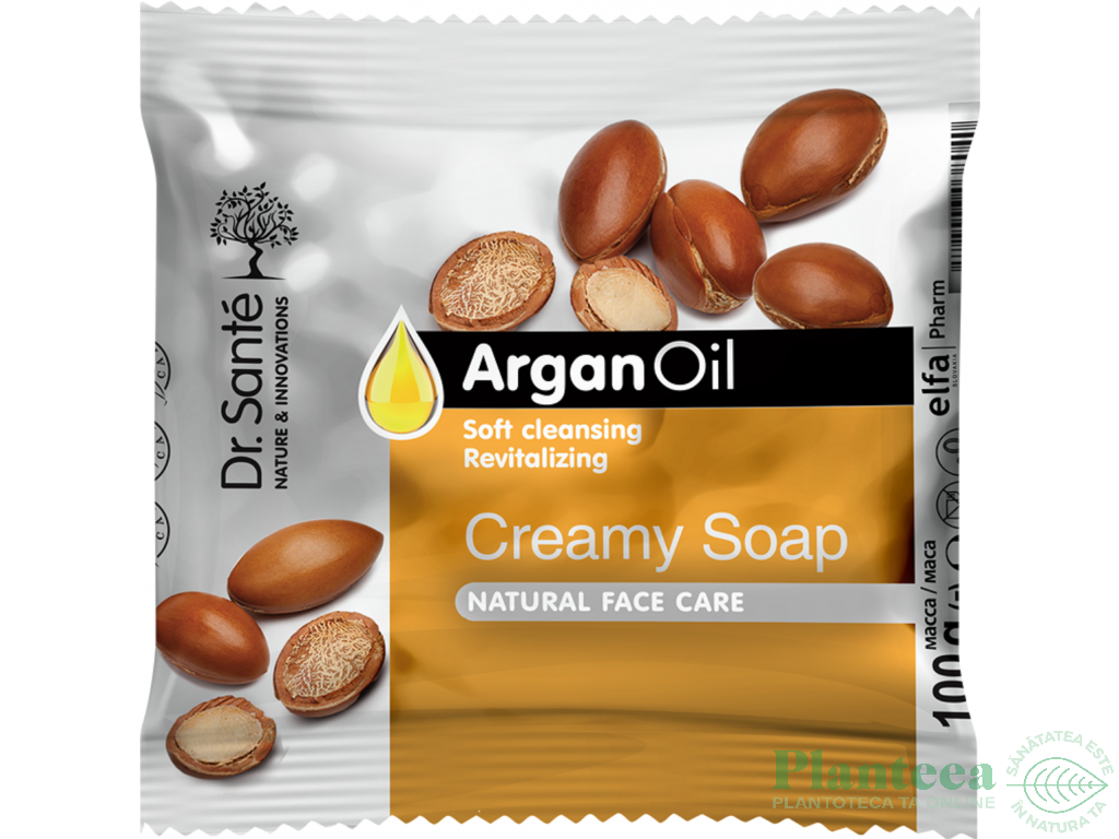 Sapun cremos revitalizant ulei argan 100g - DR SANTE