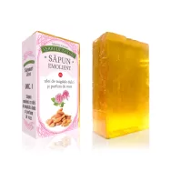 Sapun Emolient ulei migdale dulci parfum roze 100g - VERRE DE NATURE