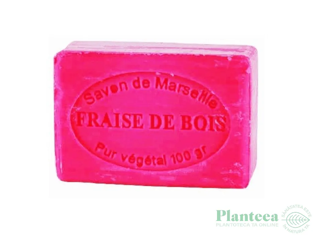 Sapun Marsilia capsuni fragi 100g - LE CHATELARD 1802