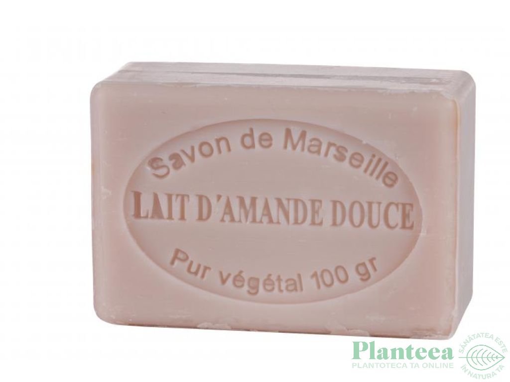 Sapun Marsilia lapte migdale dulci 100g - LE CHATELARD 1802
