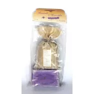 Set cadou Sapun lavanda+Saculet iuta lavanda uscata - LE CHATELARD 1802