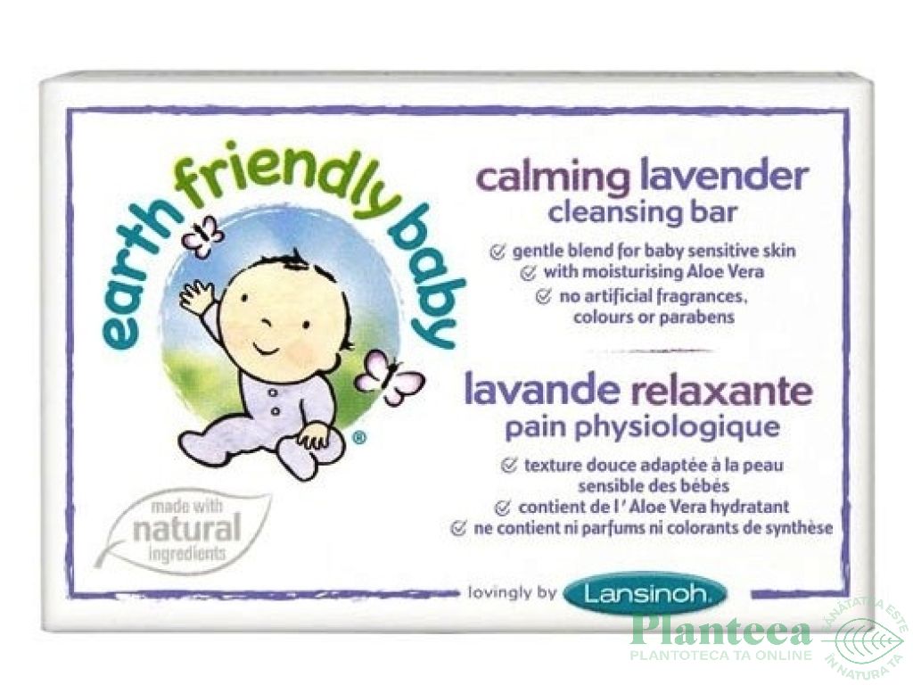 Sapun calmant levantica bebe 100g - EARTH FRIENDLY