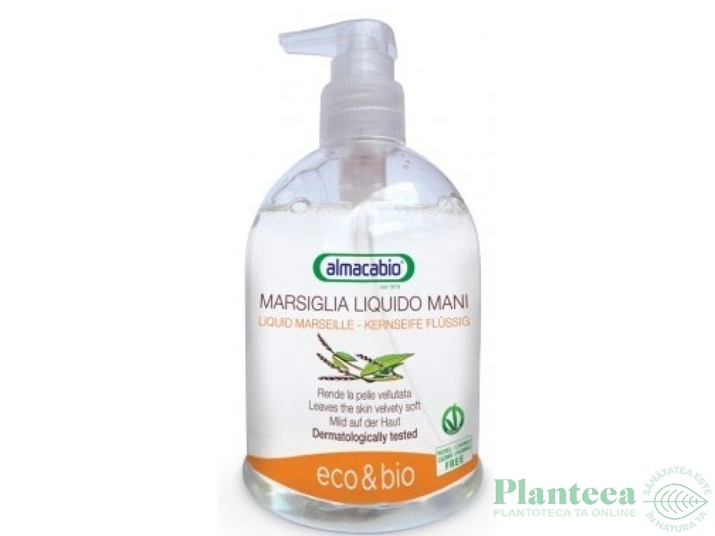 Sapun lichid maini Marsilia 500ml - ALMACABIO