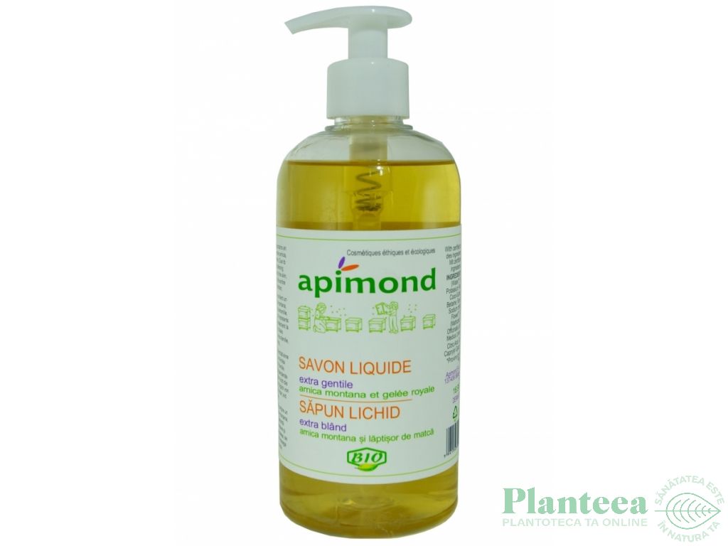 Sapun lichid arnica laptisor matca bio 500ml - APIMOND