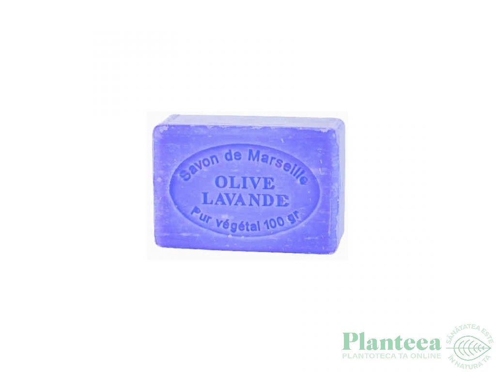 Sapun Marsilia masline lavanda 100g - LE CHATELARD 1802