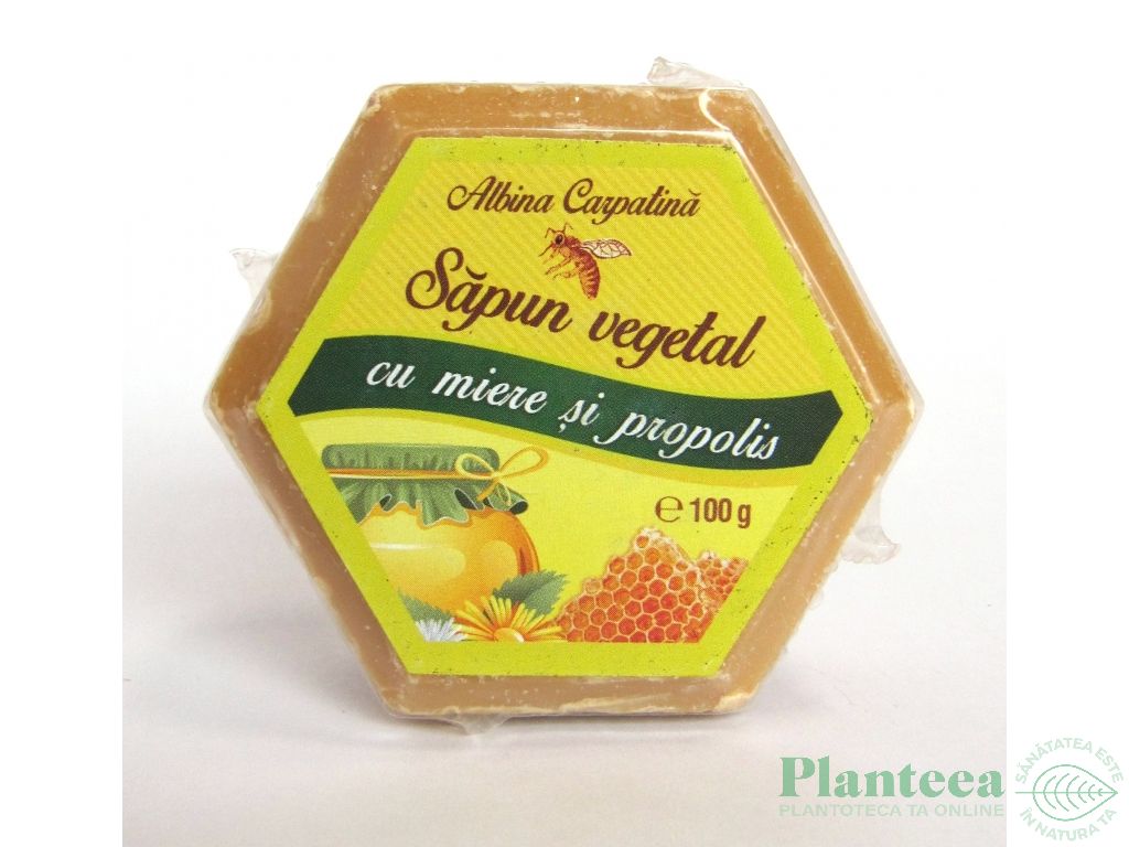 Sapun miere propolis 100g - ALBINA CARPATINA