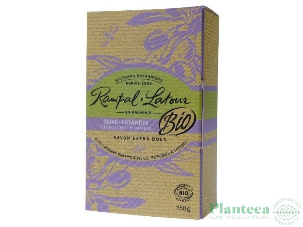 Sapun oval lavanda 150g - RAMPAL LATOUR