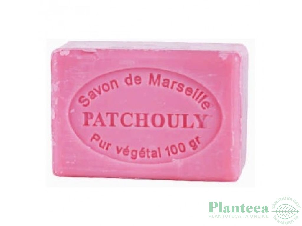 Sapun Marsilia patchouli 100g - LE CHATELARD 1802