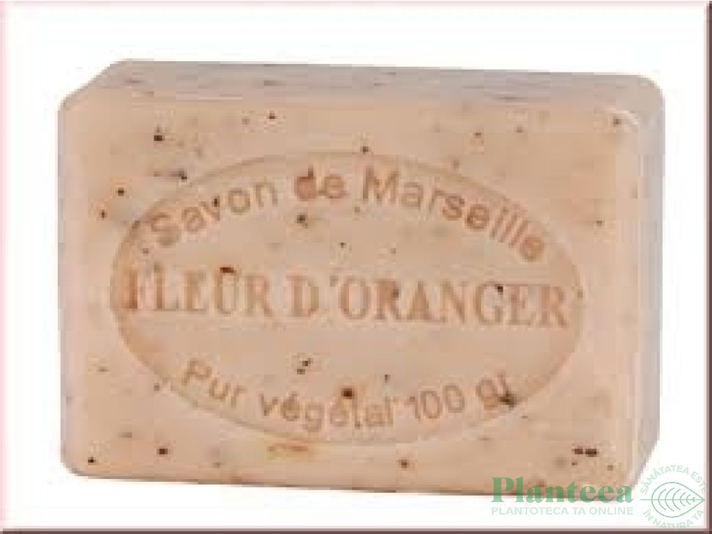 Sapun Marsilia flori portocale 100g - LE CHATELARD 1802